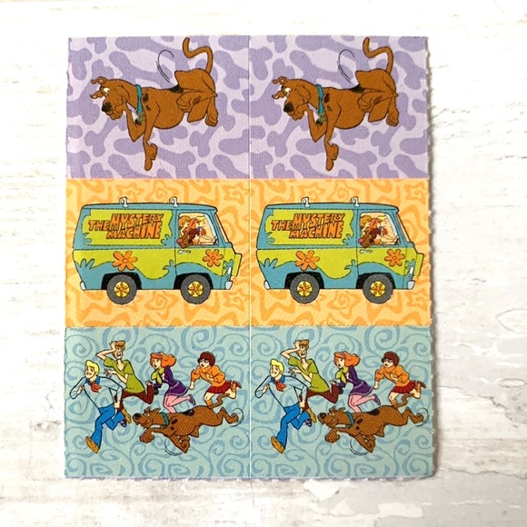 Scooby Doo Sticker Bundle Shaggy Velma Fred Daphne Crafts Fun Kids 20 Sheets - Picture 3 of 4